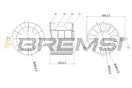 BREMSI FA1174