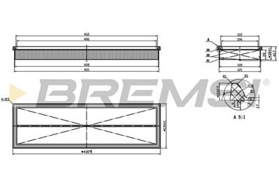 BREMSI FA2886 Číslo výrobce: AA2886.