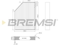 BREMSI FC0406A