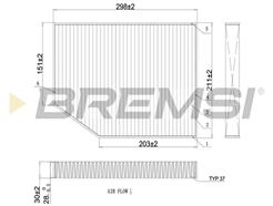BREMSI FC0421C