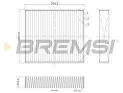 BREMSI FC0455C