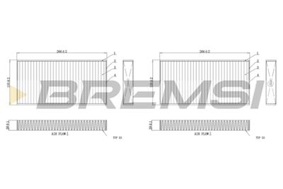 BREMSI FC0859 Číslo výrobce: AB0859. EAN: 8050141086625.