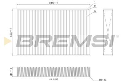 BREMSI FC0885C Číslo výrobce: AB0885C. EAN: 8050141086939.
