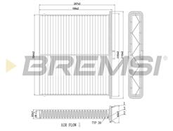 BREMSI FC0896