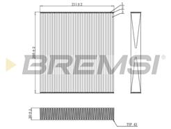 BREMSI FC0899