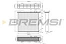 BREMSI FC0911C