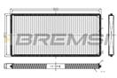 BREMSI FC1326C