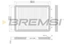 BREMSI FC1547C