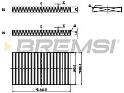 BREMSI FC2896