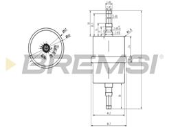 BREMSI FE0035