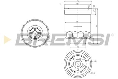 BREMSI FE0380 Číslo výrobce: SE0380. EAN: 8050141090394.