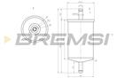 BREMSI FE0397