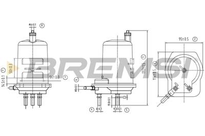 BREMSI FE0776 Číslo výrobce: SE0776. EAN: 8050141090769.