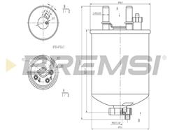 BREMSI FE0785