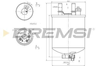 BREMSI FE0785 Číslo výrobce: SE0785. EAN: 8050141090851.