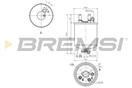 BREMSI FE0832