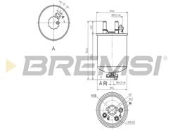 BREMSI FE0832