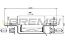 BREMSI FE0846