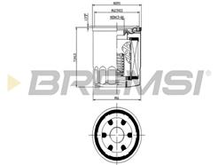 BREMSI FL0024