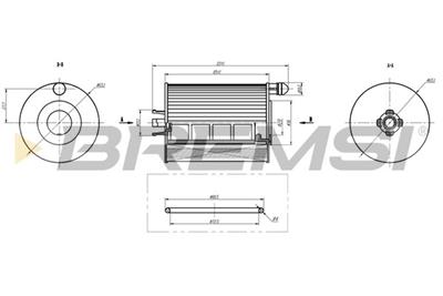 BREMSI FL2352 Číslo výrobce: SL2352. EAN: 8050141141980.