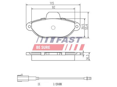 FAST FT29084 EAN: 5901797041748.