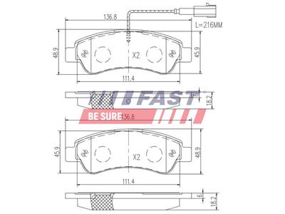 FAST FT29098 EAN: 5901797010553.