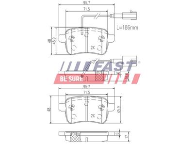 FAST FT29168 EAN: 5901797041939.
