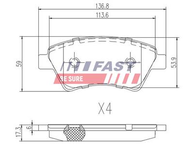 FAST FT29531 EAN: 5901797042004.