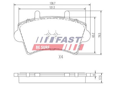 FAST FT29540 EAN: 5901797062002.