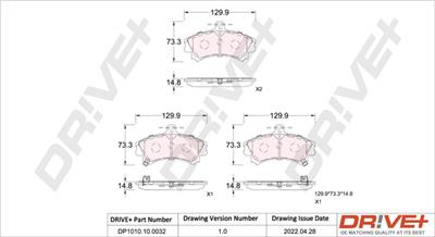 Dr!ve+ DP1010.10.0032 Číslo výrobce: DBP0032. EAN: 5907714158612.