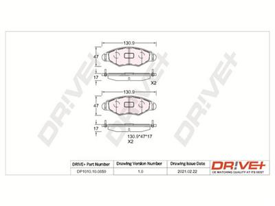 Dr!ve+ DP1010.10.0859 Číslo výrobce: DBP0859. EAN: 5907714161193.