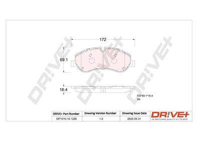 Dr!ve+ DP1010.10.1226 Číslo výrobce: DBP1226.