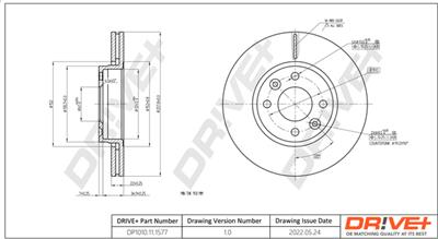 Dr!ve+ DP1010.11.1577 Číslo výrobce: DBD1577. EAN: 5907714157974.