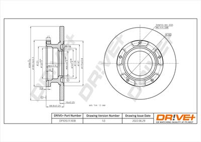 Dr!ve+ DP1010.11.1618 Číslo výrobce: DBD1618. EAN: 5907714158193.
