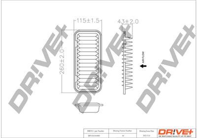 Dr!ve+ DP1110.10.0085 Číslo výrobce: DFA0085. EAN: 5907714165009.