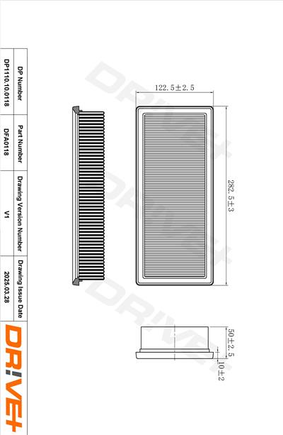 Dr!ve+ DP1110.10.0118 Číslo výrobce: DFA0118. EAN: 5907714165108.