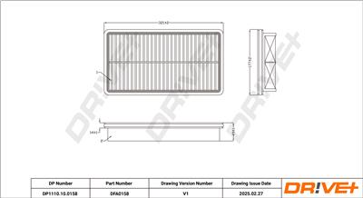Dr!ve+ DP1110.10.0158 Číslo výrobce: DFA0158. EAN: 5907714165825.