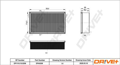 Dr!ve+ DP1110.10.0208 Číslo výrobce: DFA0208. EAN: 5907714151828.