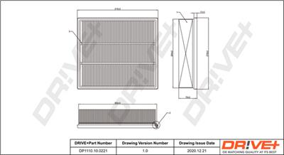 Dr!ve+ DP1110.10.0221 Číslo výrobce: DFA0221. EAN: 5907714151958.