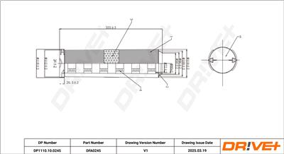 Dr!ve+ DP1110.10.0245 Číslo výrobce: DFA0245. EAN: 5907714169762.