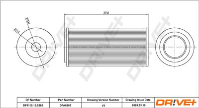Dr!ve+ DP1110.10.0280 Číslo výrobce: DFA0280. EAN: 5907714170119.