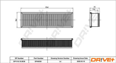 Dr!ve+ DP1110.10.0538 Číslo výrobce: DFA0538. EAN: 5907714172694.