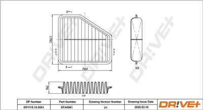 Dr!ve+ DP1110.10.0561 Číslo výrobce: DFA0561. EAN: 5907714172922.