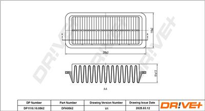 Dr!ve+ DP1110.10.0562 Číslo výrobce: DFA0562. EAN: 5907714172939.
