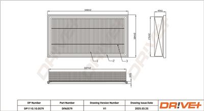 Dr!ve+ DP1110.10.0579 Číslo výrobce: DFA0579. EAN: 5907714173103.