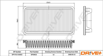 Dr!ve+ DP1110.10.0633 Číslo výrobce: DFA0633. EAN: 5907714173646.