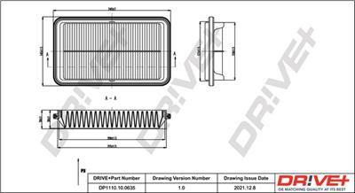 Dr!ve+ DP1110.10.0635 Číslo výrobce: DFA0635. EAN: 5907714173660.