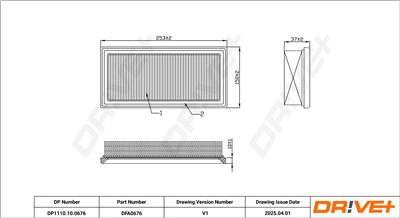 Dr!ve+ DP1110.10.0676 Číslo výrobce: DFA0676. EAN: 5907714174070.