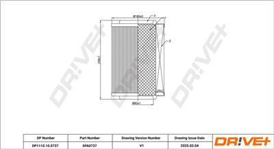 Dr!ve+ DP1110.10.0737 Číslo výrobce: DFA0737. EAN: 5907714174681.