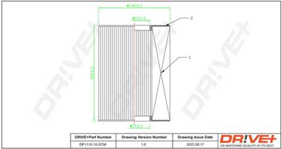 Dr!ve+ DP1110.10.0758 Číslo výrobce: DFA0758. EAN: 5907714174896.